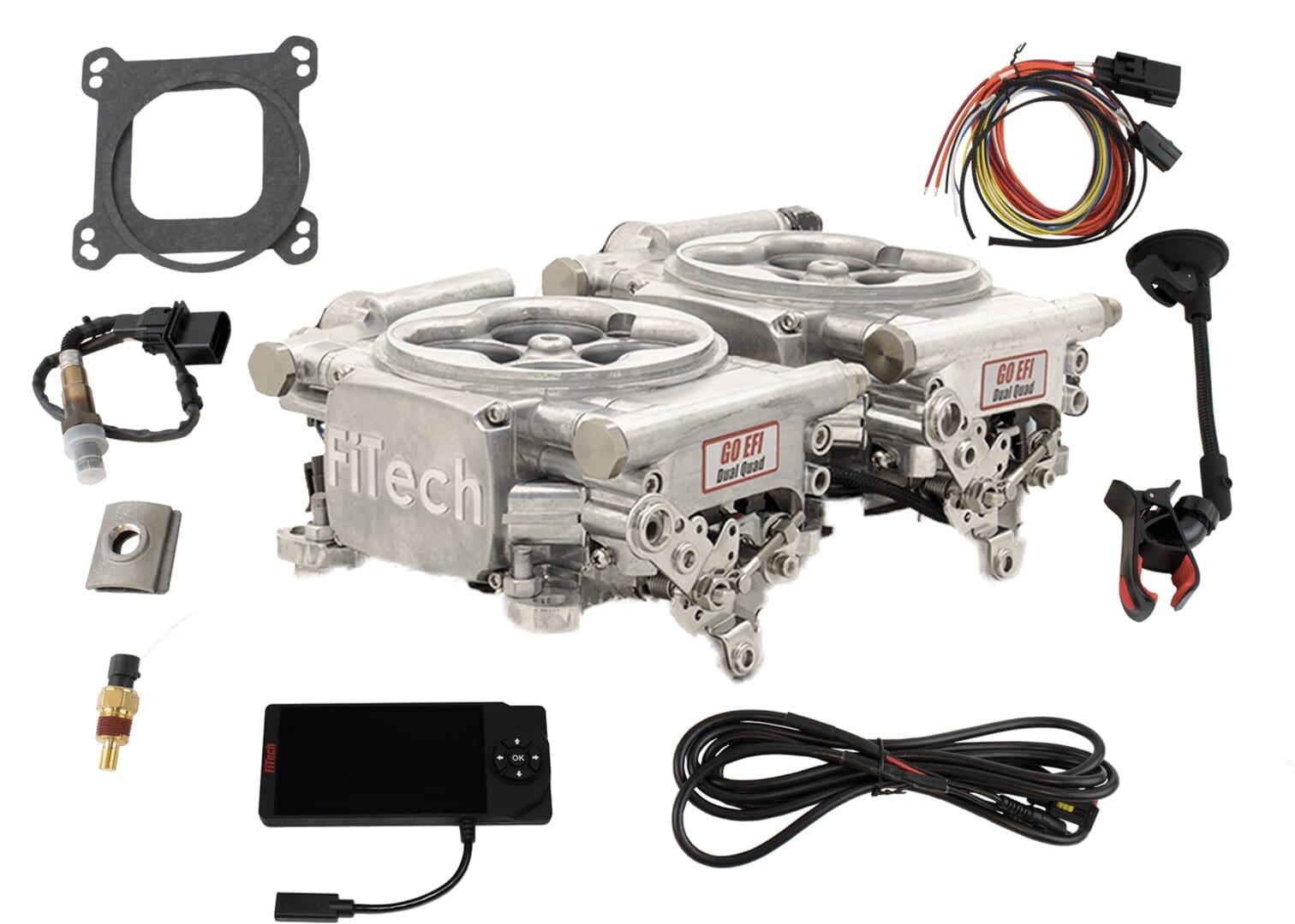 Go EFI 2x4 625 HP Bright Aluminum EFI System