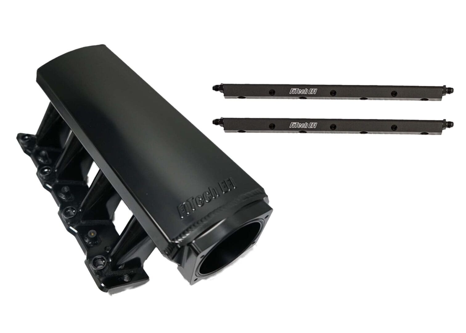 Ultimate LS Long Runner Cathedral Intake With Fuel Rails