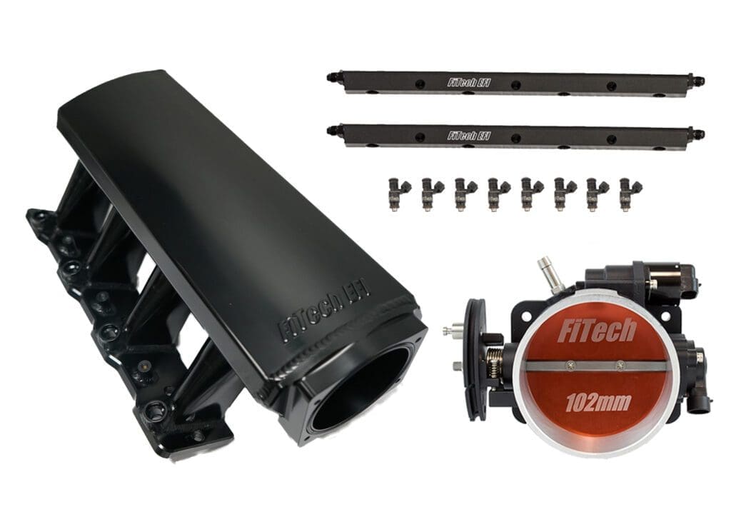 Ultimate LS 750 HP Long Runner Cathedral Intake With Throttle Body and Injectors