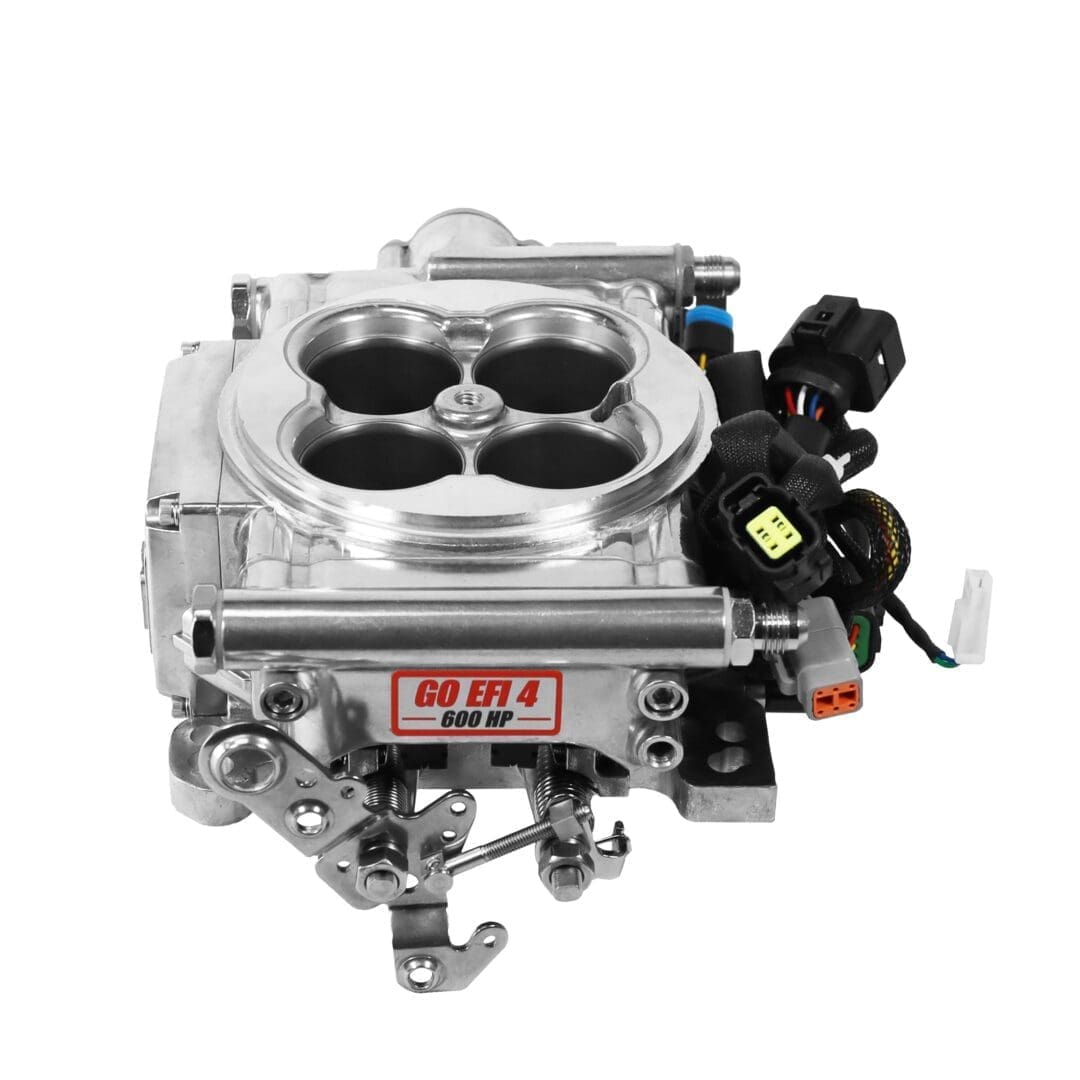 EFI system with wiring and connectors.