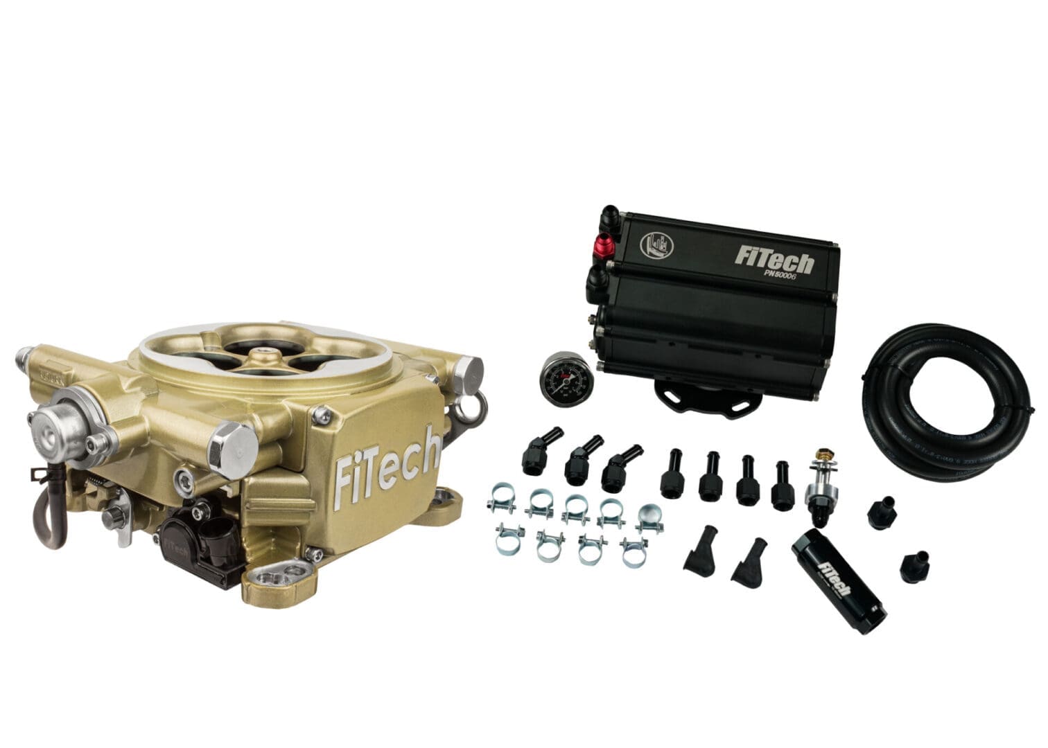 <span style="color:#ED3237;">35505</span><br>Easy Street 600 HP Classic Gold EFI System With Force Fuel Mini Delivery Master Kit