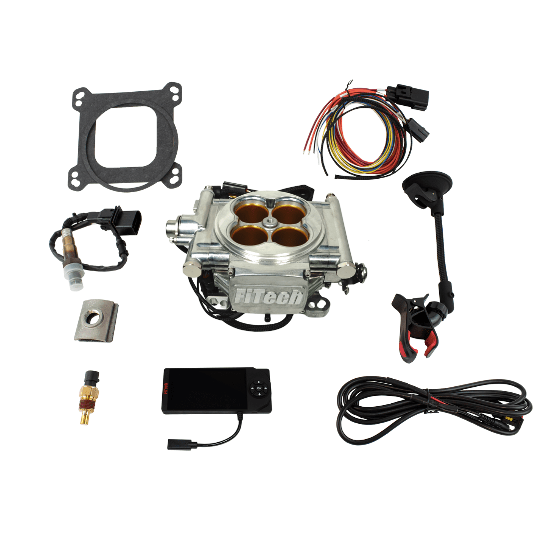 FiTech Go EFI 8 1200 HP Bright Aluminum Finish System 30013