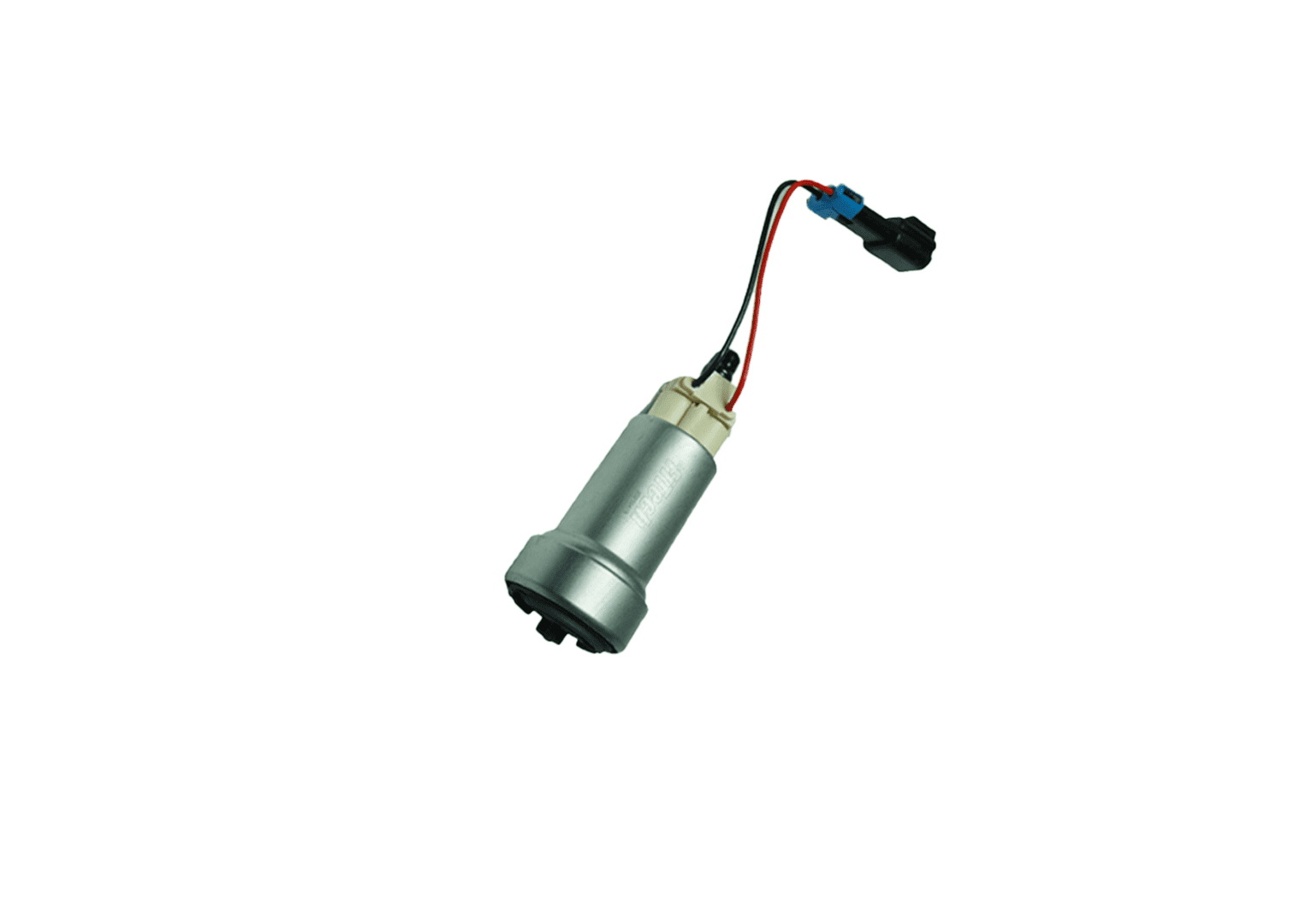 Electric motor with wires and connector.