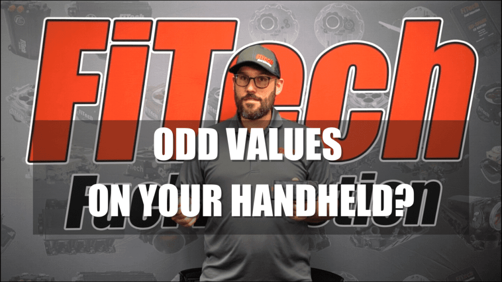 Odd Values on Your Handheld FiTech Tech Tuesday