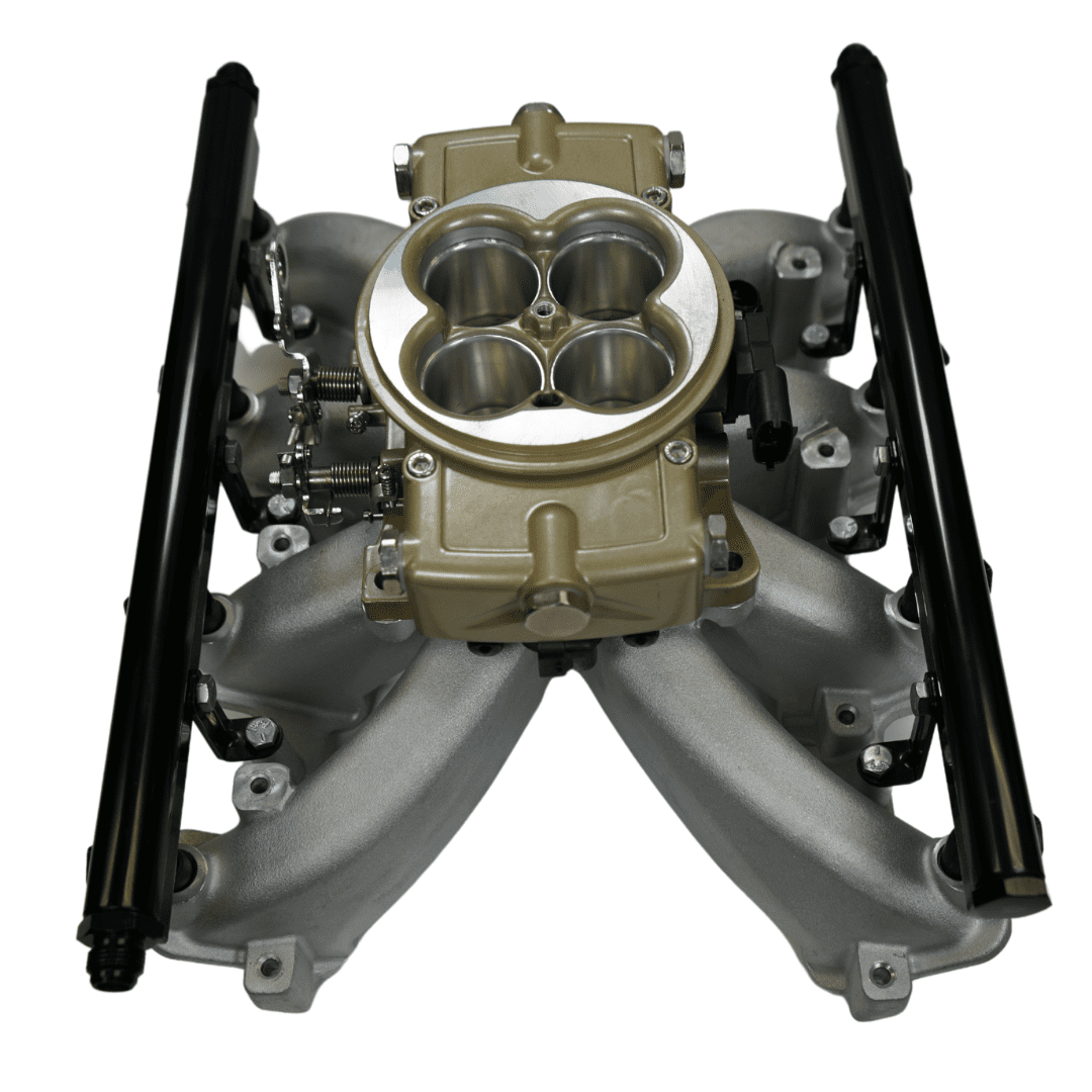 FiTech Fuel Injection Retro Port LS System Gold
