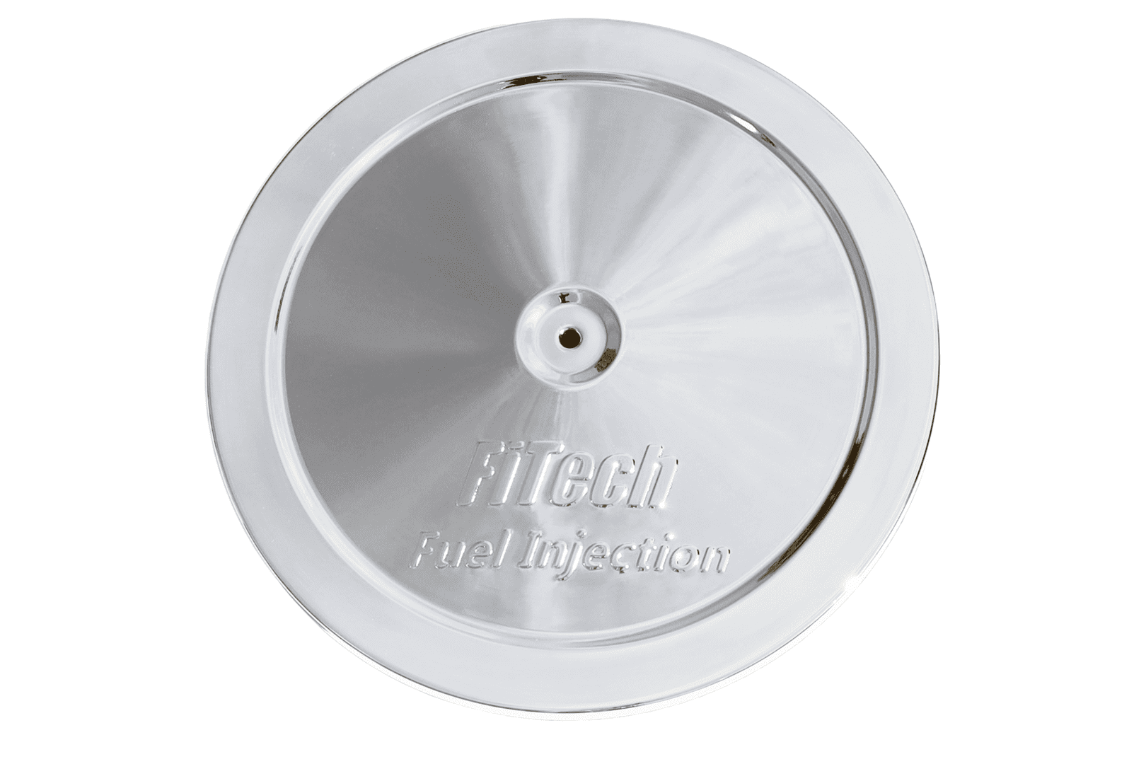 <span style="color:#ED3237;">42000</span><br>FiTech Chrome Air Filter Drop Base & Top - Image 3