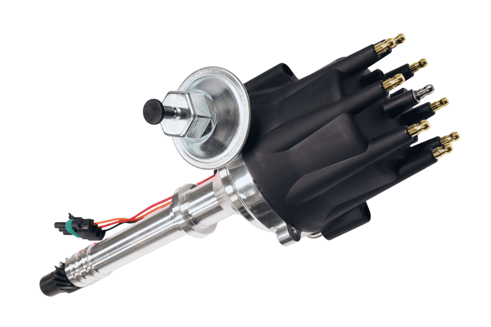 <span style="color:#ED3237;">99014</span><br>FiTech Go Spark Distributor, Chevy V8 Ready-To-Run