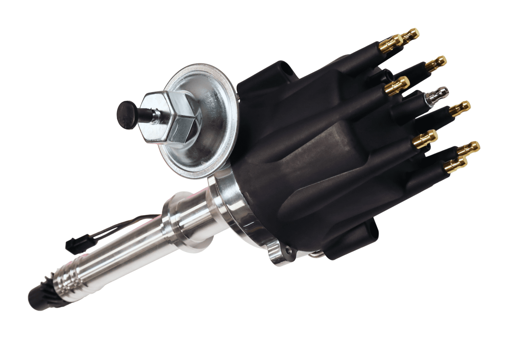 <span style="color:#ED3237;">99015</span><br>FiTech Go Spark Distributor, Chevy V8 w/vacuum advance