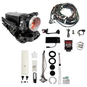 Car engine parts and wiring kit set.