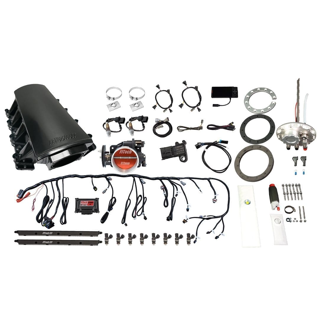 Car engine parts and wiring kit.