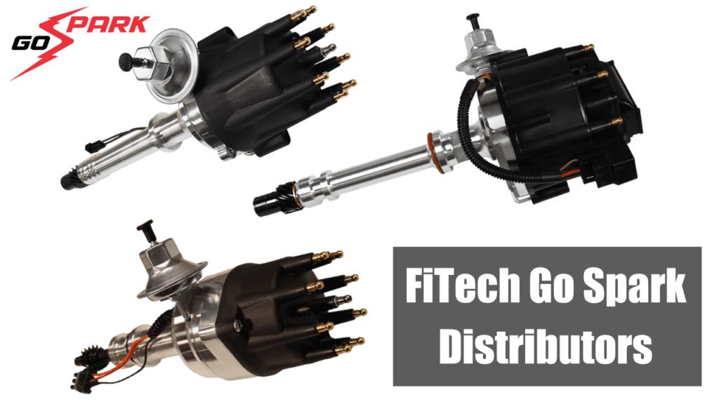 FiTech Go Spark distributors with logo.