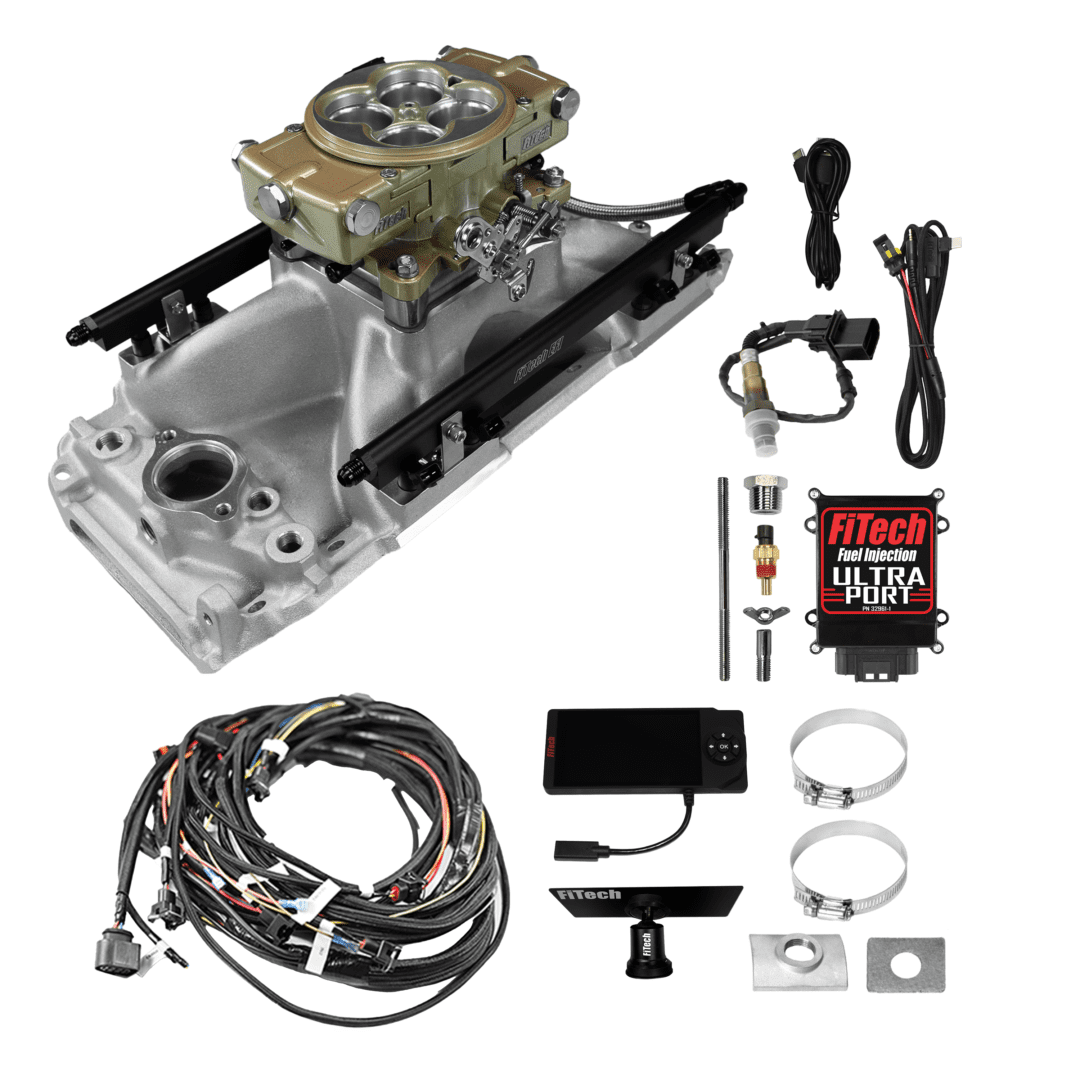 Carburetor and parts kit with wiring harness.