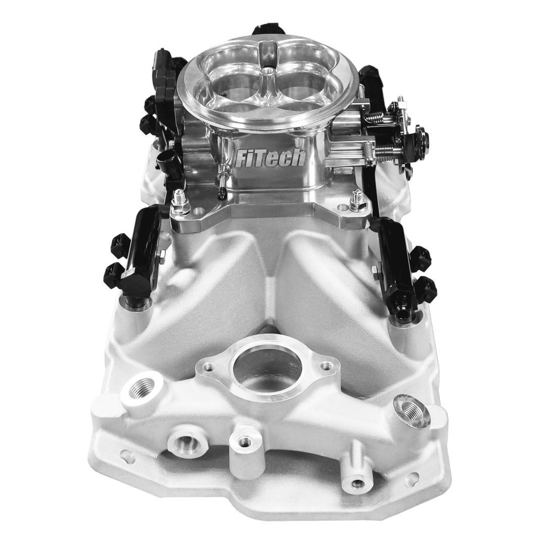 <span style="color:#ED3237;">30-12-610</span><br> Ultra Port, 750 HP Chevy Small Block Port EFI System, 4150 Flange Uni Brilliant Finish Throttle Body, 3-Bar TMAP - Image 8