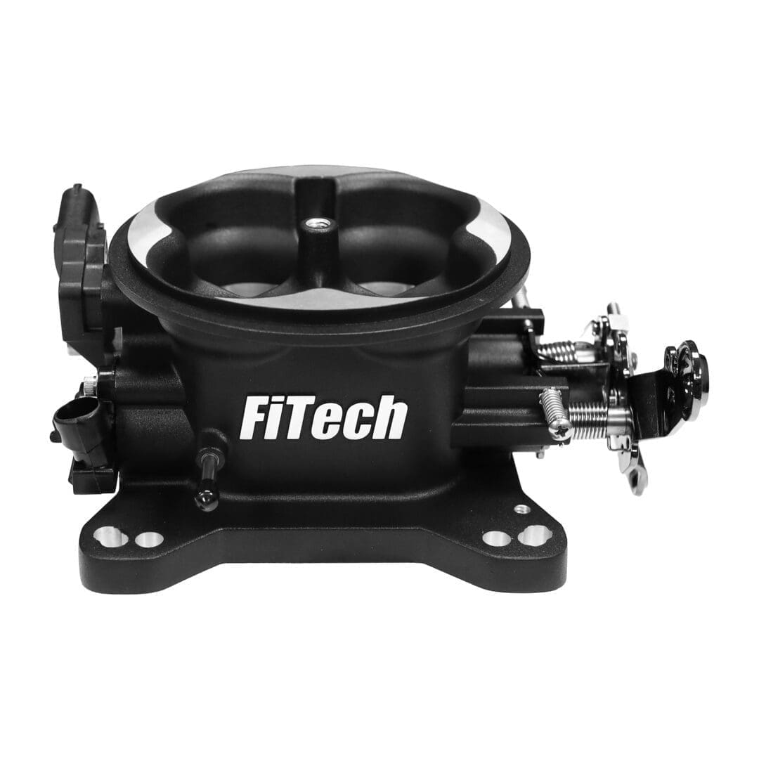 FiTech fuel injection throttle body unit.