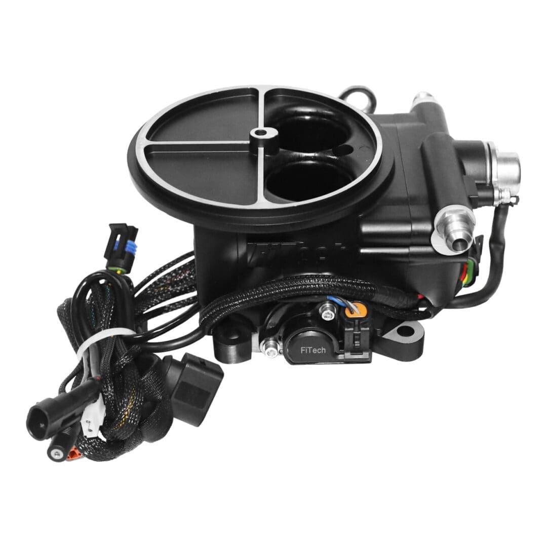 <span style="color:#ED3237;">39002</span><br>Go EFI 2 Barrel 400HP Classic Black EFI System - Image 8