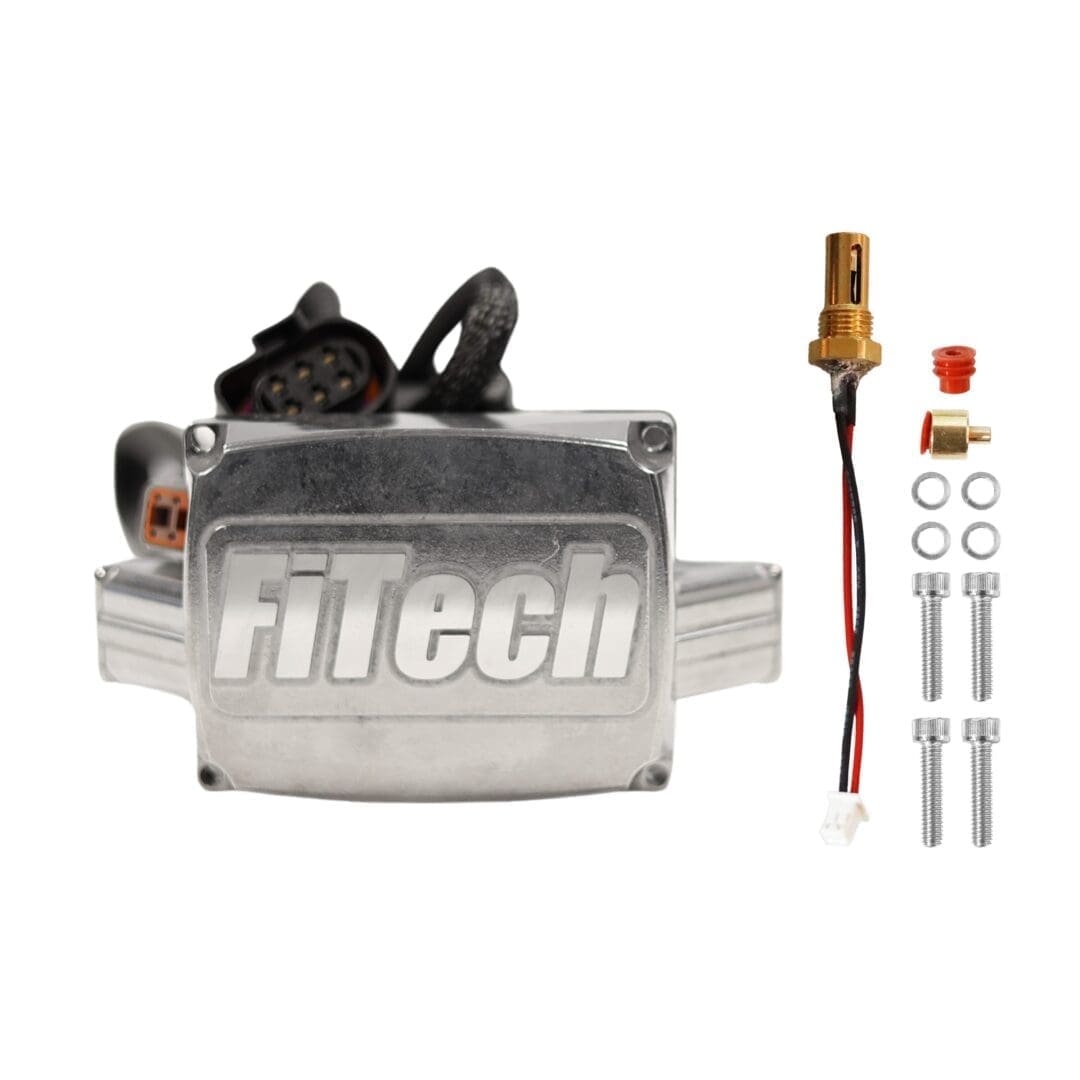 FiTech fuel injection system components displayed.