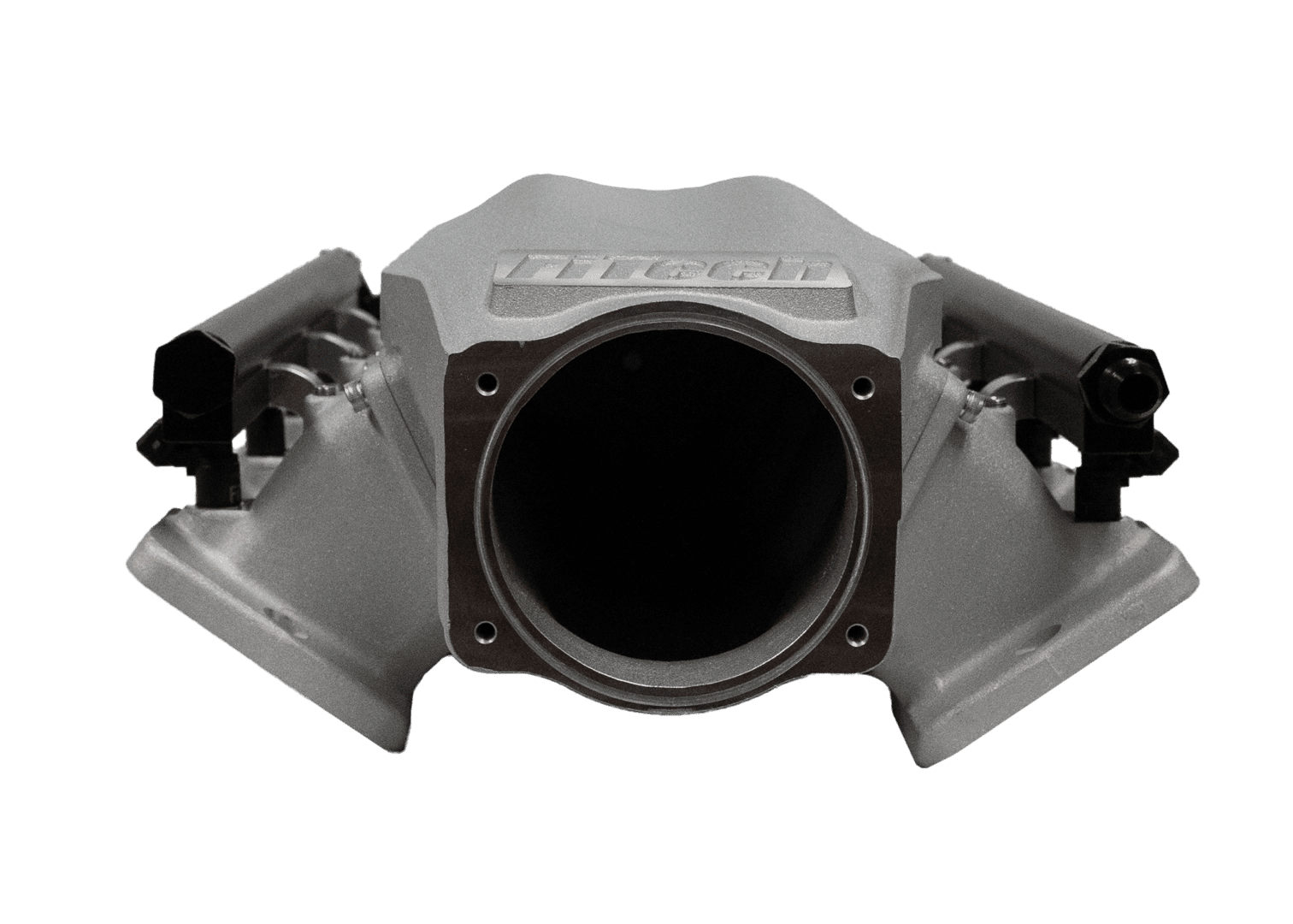 <span style="color:#ED3237;">73109</span><br> FiTech Nitro-Port LS1 Cast Short Intake and Rails (Manifold, Gaskets, Rails, Hardware), Cathedral Port - Image 2