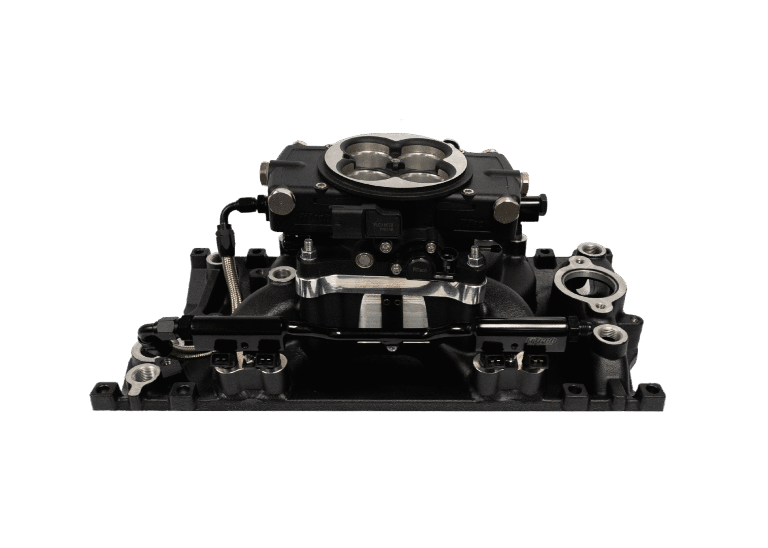 <span style="color:#ED3237;">30-21-615</span><br>Ultra Port, 750 HP Chevy Small Block Vortec, Port EFI System, 4150 Flange Classic Black,3-Bar TMAP, Throttle Body - Image 4