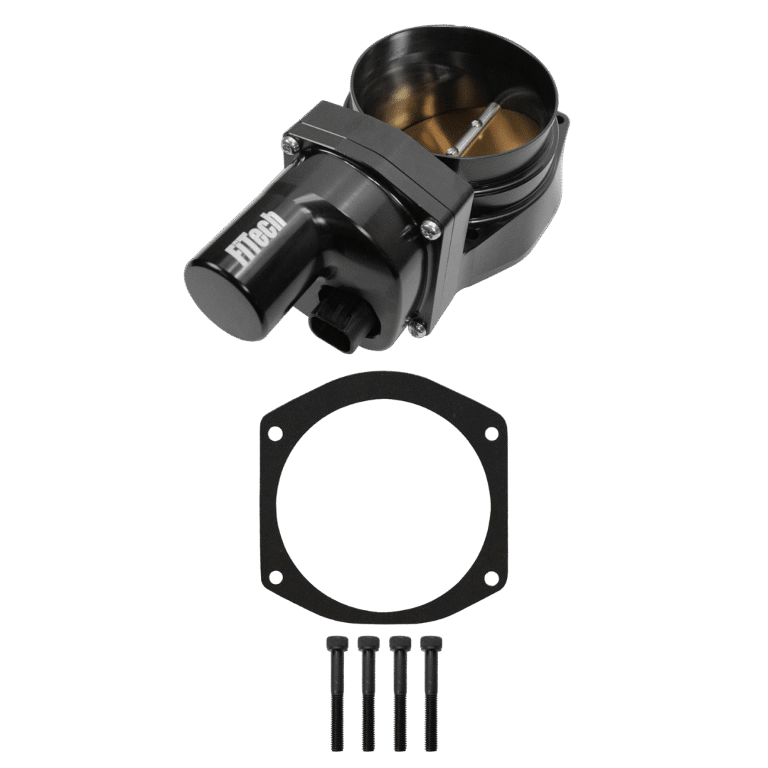 <span style="color:#ED3237;">70112</span><br> FiTech LS Billet Drive By Wire DBW Throttle Body, Black Anodized, 102mm - Image 10