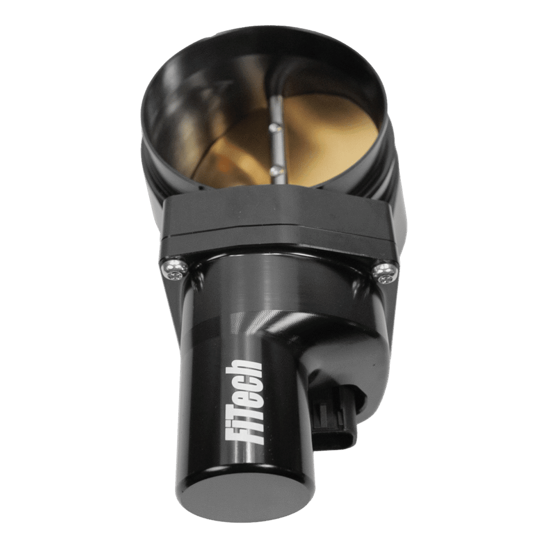 <span style="color:#ED3237;">70112</span><br> FiTech LS Billet Drive By Wire DBW Throttle Body, Black Anodized, 102mm - Image 9