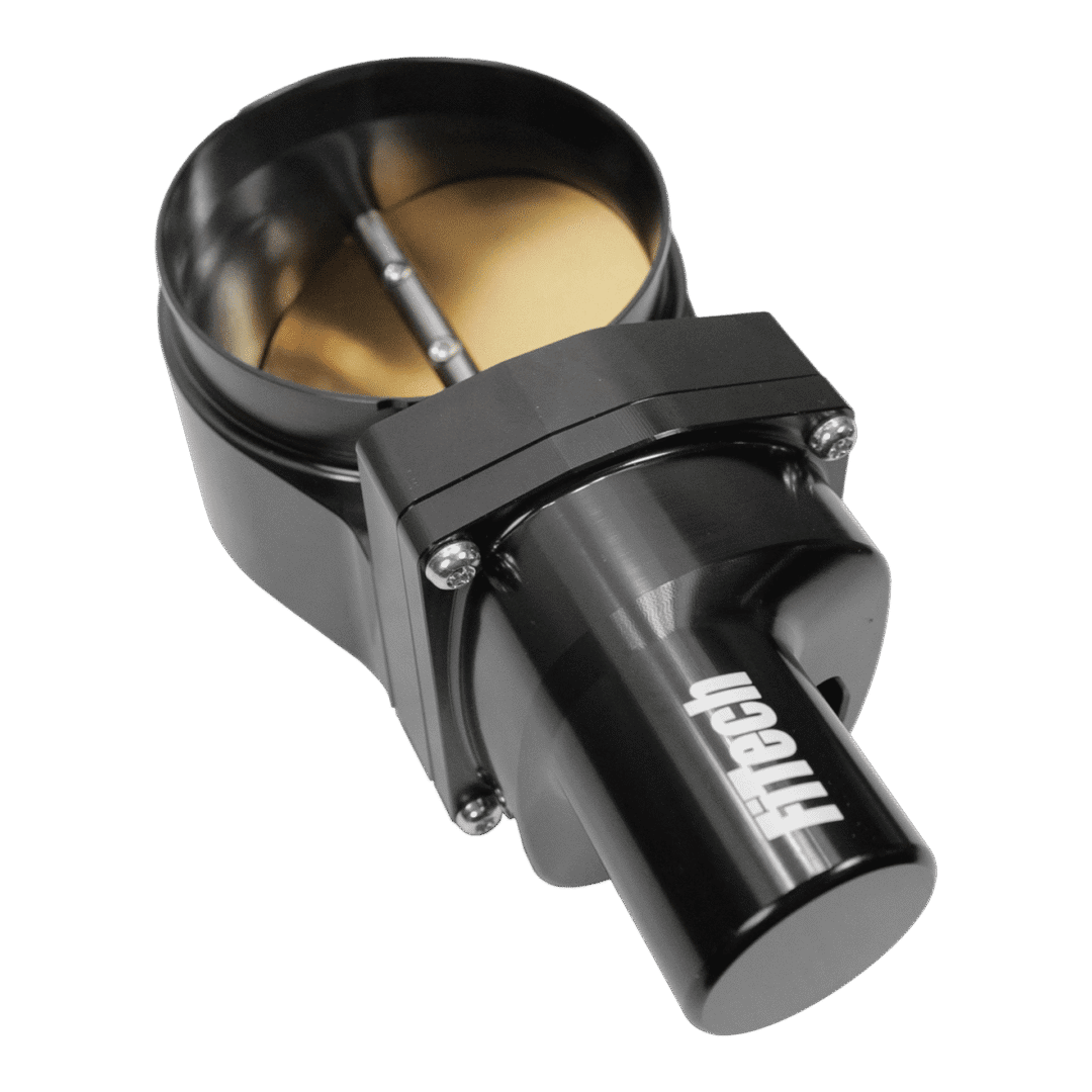 <span style="color:#ED3237;">70112</span><br> FiTech LS Billet Drive By Wire DBW Throttle Body, Black Anodized, 102mm - Image 8