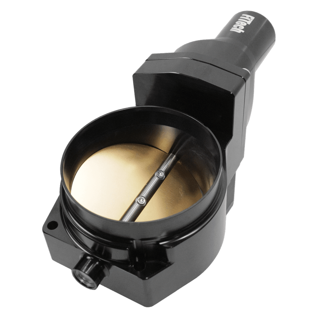 <span style="color:#ED3237;">70112</span><br> FiTech LS Billet Drive By Wire DBW Throttle Body, Black Anodized, 102mm - Image 6