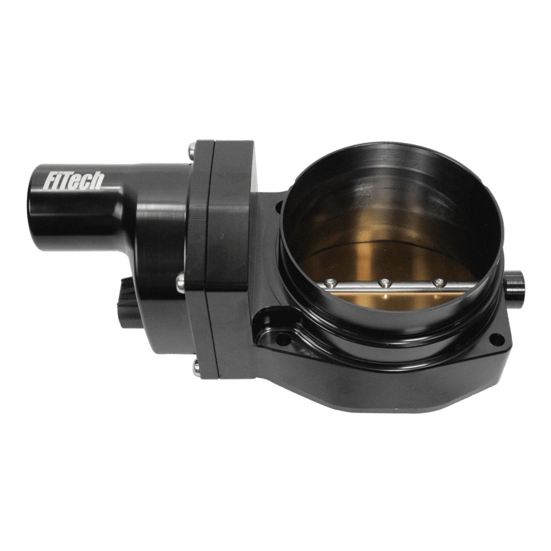 <span style="color:#ED3237;">70112</span><br> FiTech LS Billet Drive By Wire DBW Throttle Body, Black Anodized, 102mm - Image 3