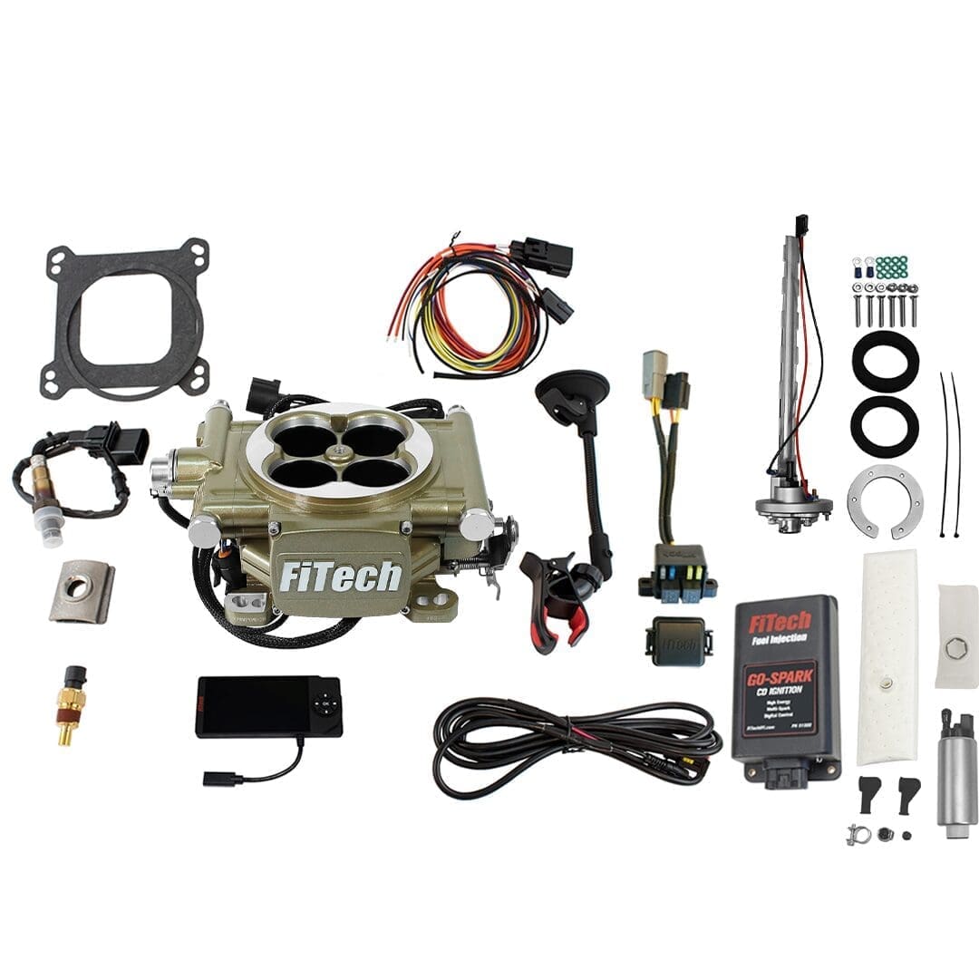 <span style="color:#ED3237;">96205</span><br>Easy Street 600 HP Classic Gold EFI System With Go Fuel 340 LPH In-Tank & Go Spark CDI Box Master Kit